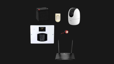پکیج دوربین و دزدگیر مخصوص آپارتمان به همراه مودم سیم کارتی