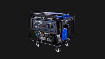 موتور برق بنزینی استارتی 6.5 کلیوواتی هیوندای مدل: HG9650-PG
