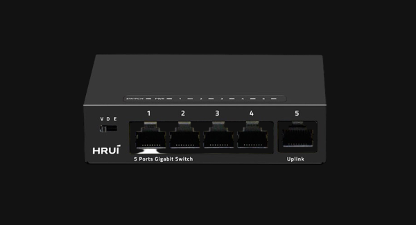 سوئیچ معمولی 5 پورت HR-SW0050 - Image 2