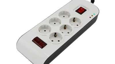 سیم رابط محافظ دار پارت الکتریک 6 خانه - 3 متری